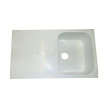 Sanitana - Italia Lavello a 1 Bacinella 86X50 Bianco