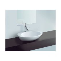Luna Lavabo Ovale 61X46 Bianco - Sanitana