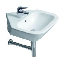 Nex Lavamani Angolare Cm.50 Monoforo Bianco - Sanitana