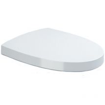 Sanitana Pop Art Sedile Termoindurente Normale Con Cerniere Cromate Bianco