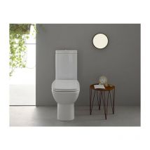 Sanitari Daily monoblocco cm. 65x37 con sedile sottile a chiusura