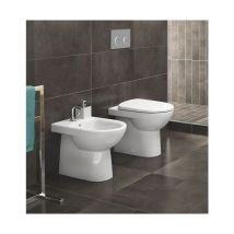 Sanitari Bagno Da Appoggio Filo Parete Geberit Selnova Chiusura Sedile Normale