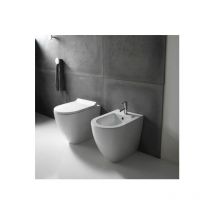Sanitari Dream filomuro senza brida cm. 52x36 con sedile slim