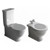 Sanitari Ethos monoblocco cm. 68x38 con sedile standard di