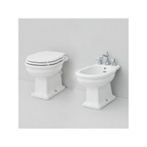 Artceram - Sanitari hermitage distanziati da parete scarico a terra cm.