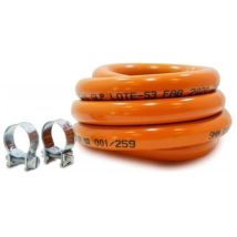 Sanitärzubehör - Standard - Butangasregelung Kit - 1,5 M - 30 Mbar - Klemmverbinder Enthalten