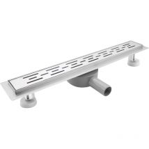 Sanitemodar - Caniveau de douche 100cm, Panneau Linéaire, Caniveau de douche 360°siphonné avec appareil désodorisant et filtre à cheveux