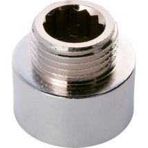 Reduzier-Stück verchr. 3/8'A x 1/2'I