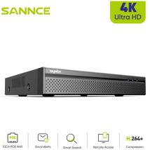 4K 8CH 5MP poe Vidéo Surveillance Sécurité Enregistreur H.265 + Alarme Poussée Accès Distance nvr Système - Sannce