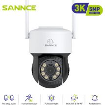 5MP Wireless Telecamera di Sicurezza accesso remoto per N48WHE nvr - Sannce