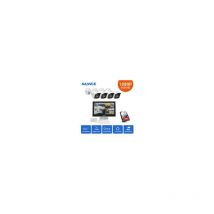 Annke - sannce Sistema de vigilancia de seguridad cctv de 4 canales compatible con onvif IP66 4 cámaras impermeables para exteriores – disco duro de