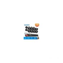 Sannce - Système de caméra de sécurité cctv 1080N avec 5-en-1 1080N H.264 dvr et caméras de sécurité 8 1080P hd - Comprend un disque dur de 1 To