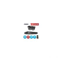Annke Kit vigilancia digital Seguridad de cctv 1080P dvr 4ch 2cámara sin disco duro -domo cámara