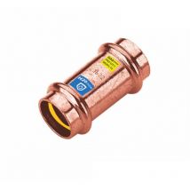 Cupressk Pressfitting Kupfer Kupplung - Muffe, Größe v 15 - Sanpro