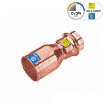 Pressfitting Kupfer Reduzierstück, Größe v 28 - Abgang 35 mm - Sanpro