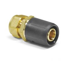 Sanpro STECKFIT Steckfitting Übergang Kupferrohr Klemmverschraubung, Größe 20x2 - Abgang 15 mm