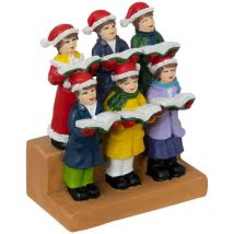 Feeric Lights – Krippenfigur für Dorf Chor – Polyresin, 6,20 cm, 4,00 cm, 8,00 cm, 0,12 kg
