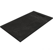 Siena Rechteckige Duschwanne SanyDur Gel Coat 160 x 90 cm, Marquina - Sanycces