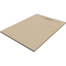 Siena Rechteckige Duschwanne SanyDur Gel Coat 140 x 100 cm, creme - Sanycces