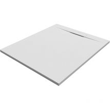 Sanycces - siena Rechteckige Duschwanne SanyDur Gel Coat 120 x 100 cm, weiß