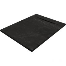 Siena Rechteckige Duschwanne SanyDur Gel Coate 90 x70 cm, Marquina - Sanycces