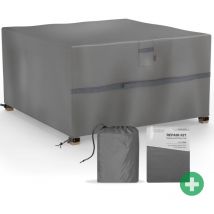 Abdeckung Gartenmöbel Winterfest - 600D Oxford mit RipStop-Technologie, Schwerlast 320g, Reißfest & UV-Beständig, Schutzhülle für Gartentisch