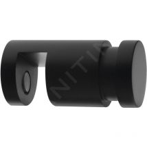 Accessoires - Crochet pour paroi de douche, noir mat 1301-08B - Sapho