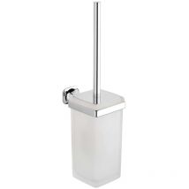 Metaform - Sapho Aida - Brosse de toilette, chrome/verre satiné AI008