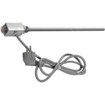 Sapho - Caruso - Barre chauffante 300 w, acier inoxydable brossé NR921