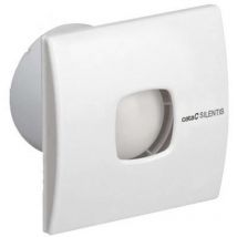 Cata Silentis - Ventilatore da bagno 10 t assiale con timer, 15 w, condotto 100 mm, bianco 01071000 - Sapho