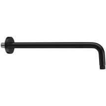 Sapho Douches - Bras de douche rond 400 mm, noir mat SL103