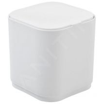 Sapho Gedy Seventy - Poubelle de table, 1,2 l, blanc 630822