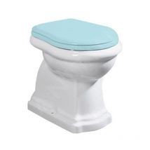 Sapho - Kerasan Retro - wc à poser, évacuation par le bas, blanc 101001
