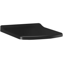 Creavit - Sapho Lara - Abattant Wc, Duroplast, Softclose, Noir Mat Kc1603.01
