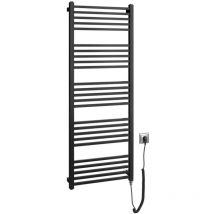 Sapho - Metro-E - Heizkörper 50x134 cm, 500 w, schwarz matt ME513B