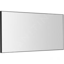 Sapho - Miroirs - Miroir Arowana dans un cadre, 1000x500 mm, noir mat AWB1050