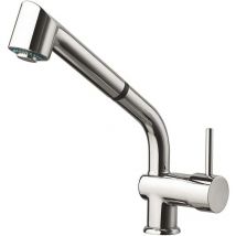 Rhapsody - Spültischarmatur mit ausziehbarer Brause, Chrom 5550 - Sapho