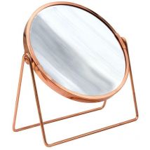Ridder - Sapho Miroirs - Miroir cosmétique sur pied, or rose 03009085