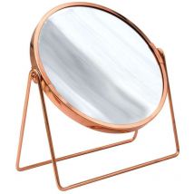 Sapho Ridder-Spiegel - Kosmetikspiegel, stehend, rose gold 03009085