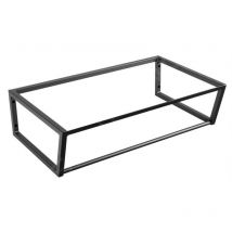Sapho - Ska - Support pour lavabo, 750 mm, noir mat SKA202
