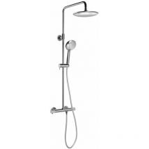Solaris - Brauseset mit Thermostat, 5 Strahlen, Chrom WD139 - Sapho