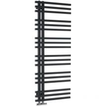 Sapho - Sophina - Sèche-serviettes, 60x122 cm, 623 w, noir mat IR702