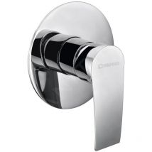 Trevia - Mitigeur de douche encastrable, chrome TN041 - Sapho