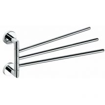 Sapho X-Round - Handtuchhalter, schwenkbar, Länge 42 cm, verchromt XR407