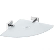 Sapho X-SQUARE - Eckablage, Glas / verchromt XQ604 XQ604