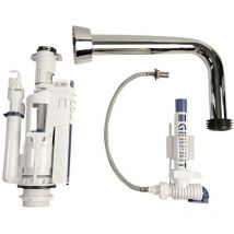 Zubehör - Spülmechanismus für Toilettenspülkasten niedrig bzcr - Sapho