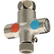 Sapho Zubehör - Temperaturregler für 1/2" Standventile, Chrom AT95051