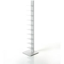 Zstyle - Sapiens Bianco - Medio verticale porta libri BBBItalia Sintesi in metallo Bruno Rainaldi