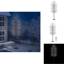Sapin de Noël 2000 led blanc froid Cerisier en fleurs 500 cm - Sapin De Noël - Décorations De Noel - Éclairage De Noel - Sapin Artificiel - Sapin