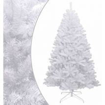 Torana - Sapin de Noël artificiel à charnières avec neige floquée 180 cm
